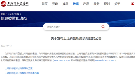 聚辰股份入選上證科創板成長指數成份股